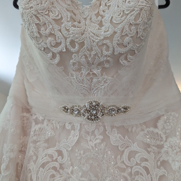 Stella York #6341 Sample Gown Bridal Size 14 - Picture 3 of 9